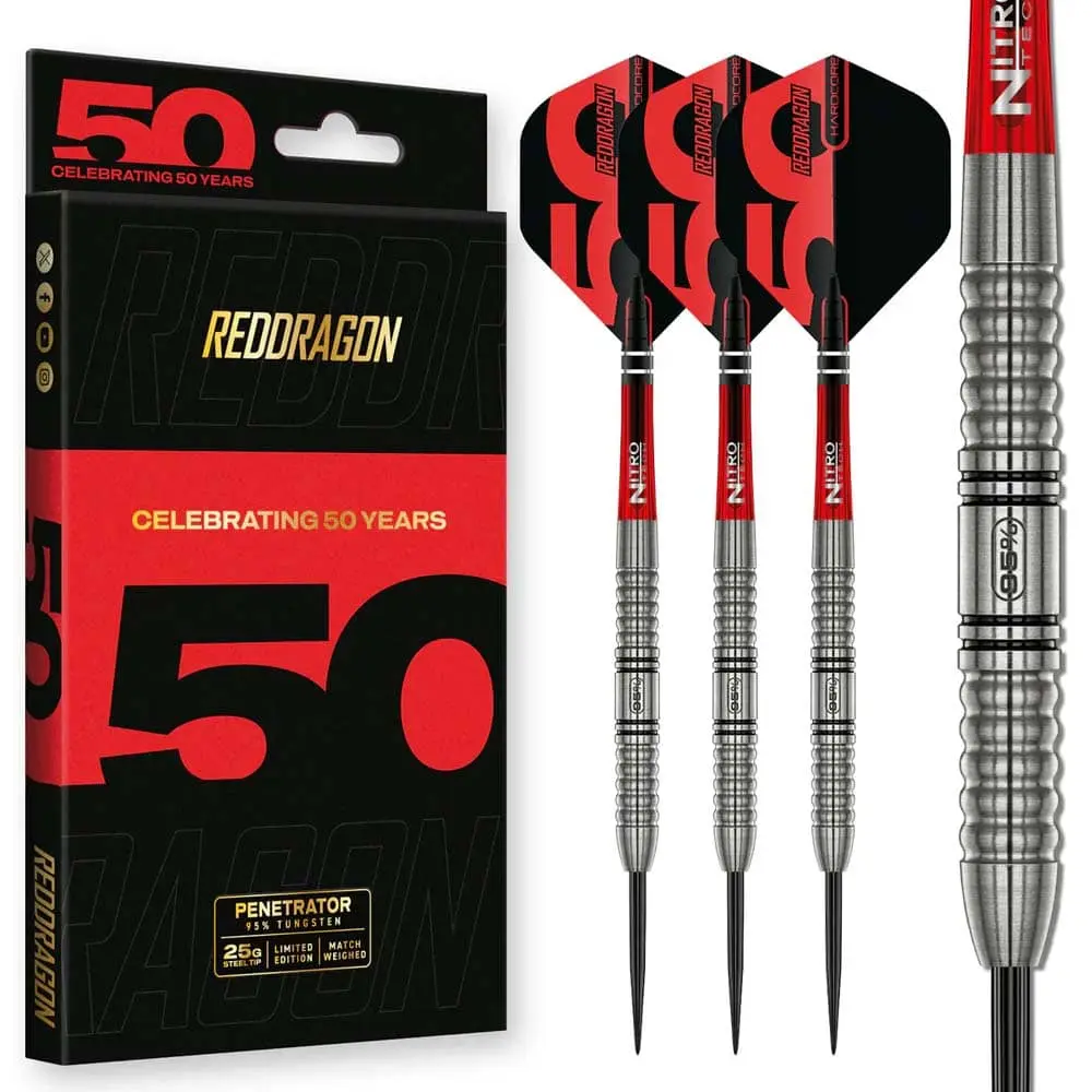 Dardos Red Dragon Penetrator 1 95% 25g vista 2