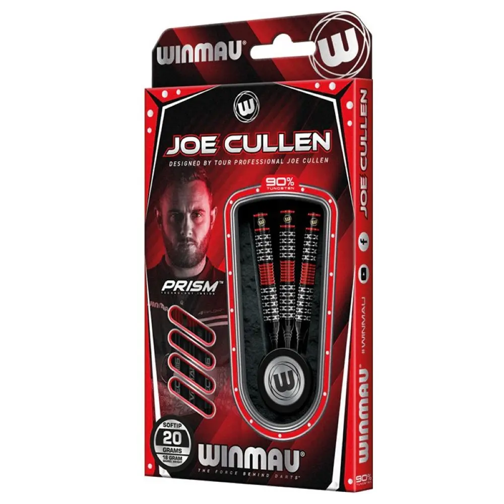 Dardos Winmau Joe Cullen S.E. .22 90% Tungsteno 22g Profesionales vista 5