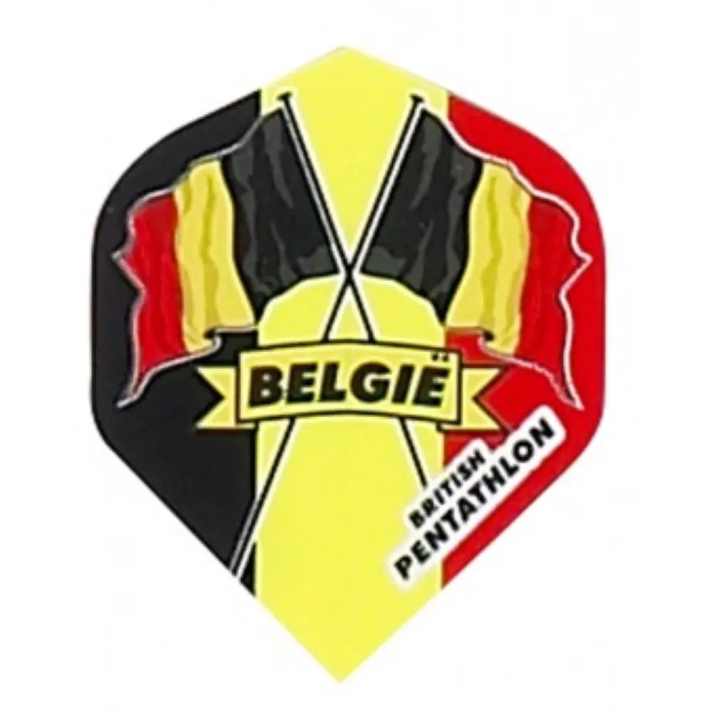Plumas Pentathlon Standard Bandera Bélgica2408