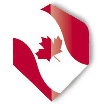 Plumas Unicorn Darts Standard Maestro Bandera CanadáCanadá
