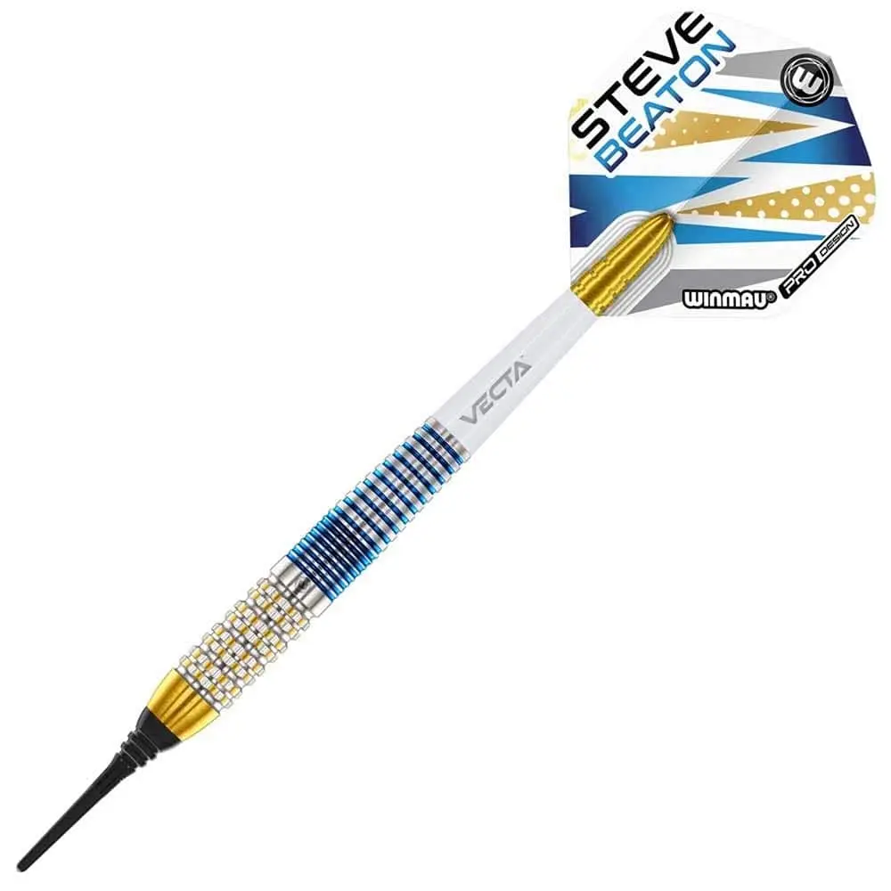 Dardos Winmau Steve Beaton Legacy Edition .20 90% Tungsteno 20g Profesionales vista 3