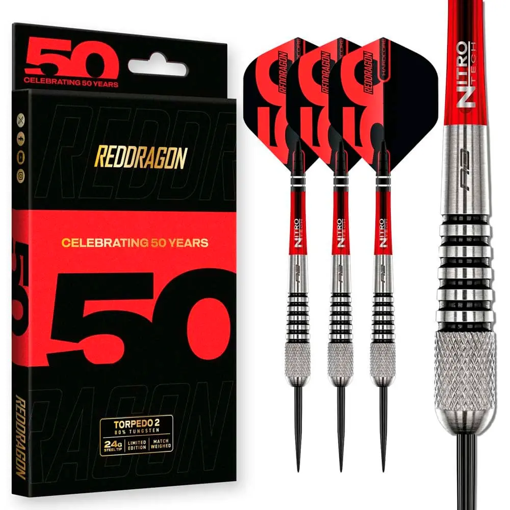 Dardos Red Dragon Flightmaster Torpedo 2 80% 24g vista 2