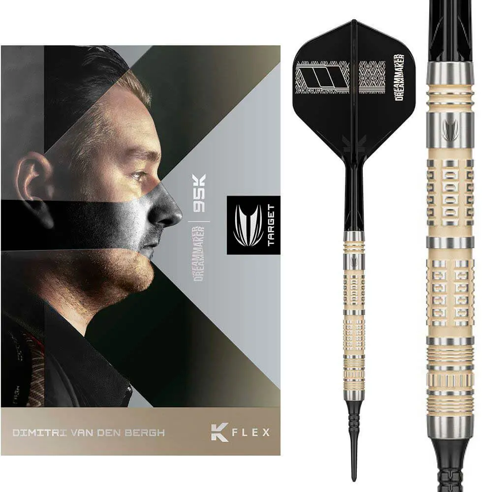 Dardos Target Dimitri Van Den Bergh 95K 95% Tungsteno 19g Profesionales vista 3