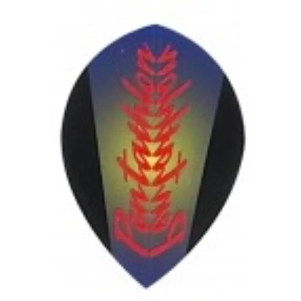 Plumas Pentathlon Oval Árabe Azul/Negro2110
