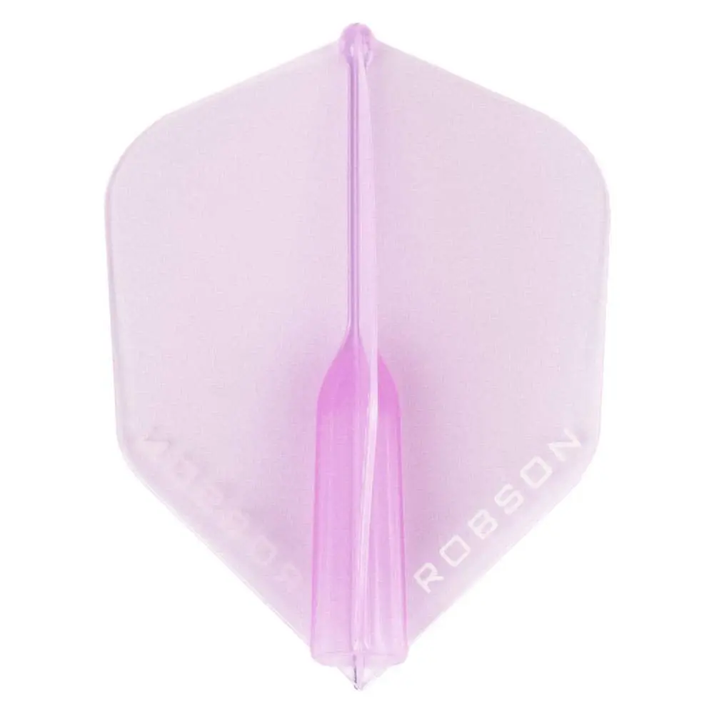 Pluma Bulls Darts Robson Crystal Estandar Small Rosa Transparente51756