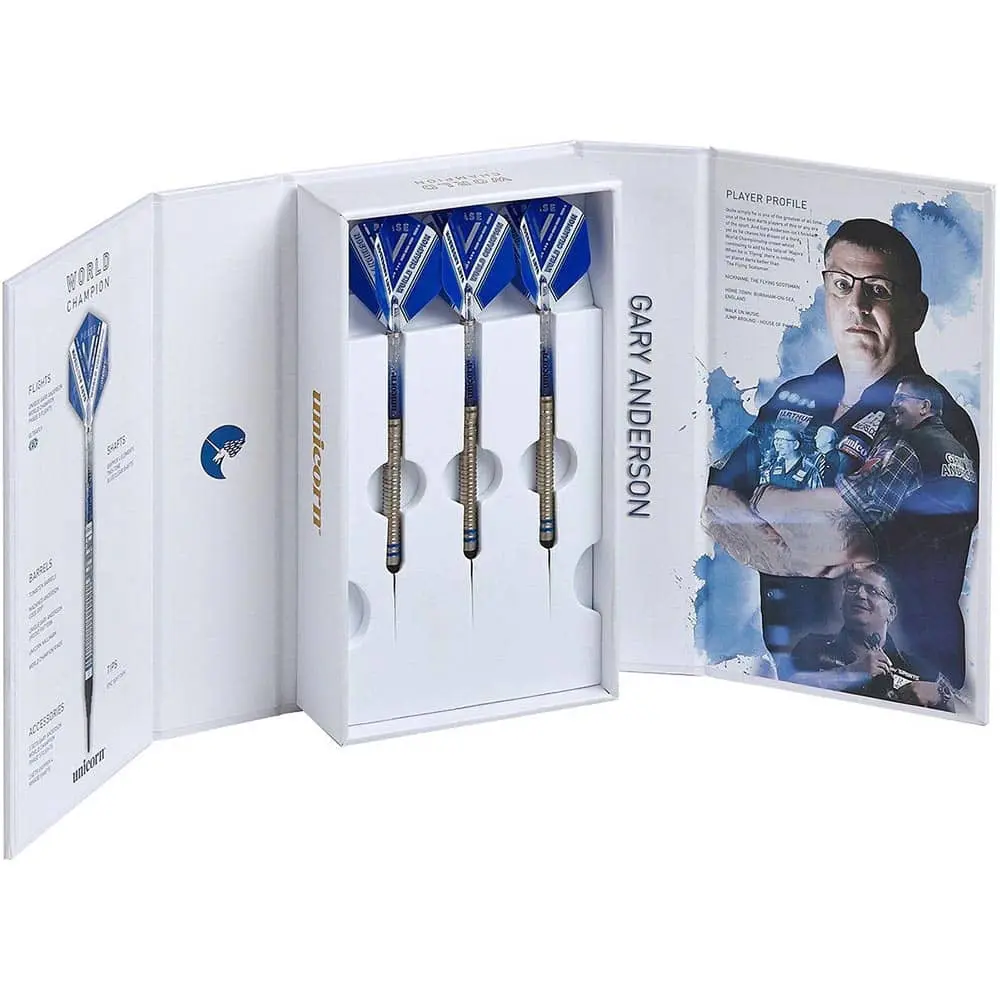 Dardos Unicorn W.C. Gary Anderson Phase 5 70% Tungsteno 18g vista 5