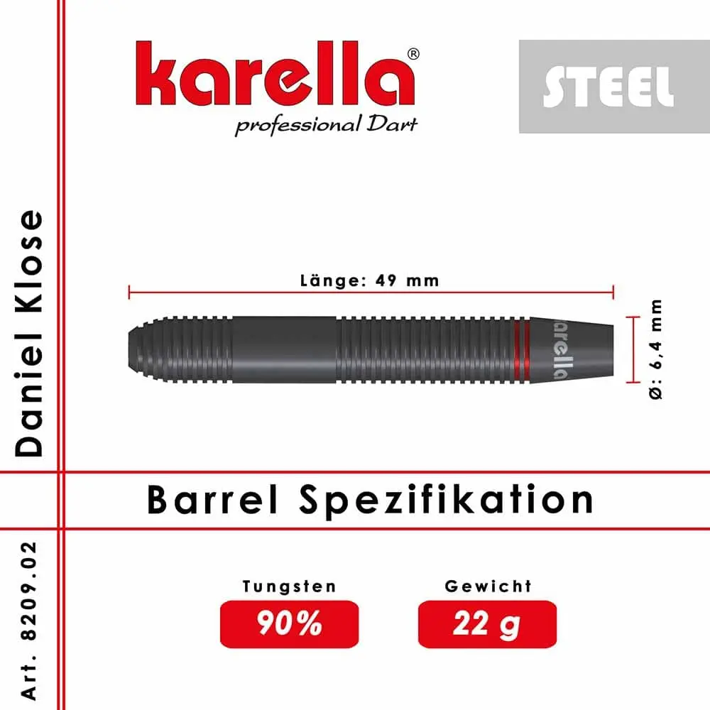 Dardos Karella Daniel Klose 90% 22g.02 vista 5