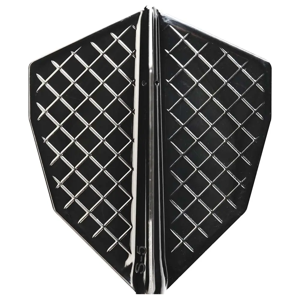 Plumas Cosmo Darts Flights Flight Pro S-5 Black