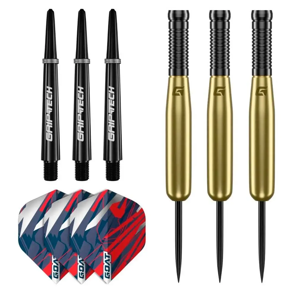 Dardos GOAT Homerun Gold Latón Steel 15g vista 4
