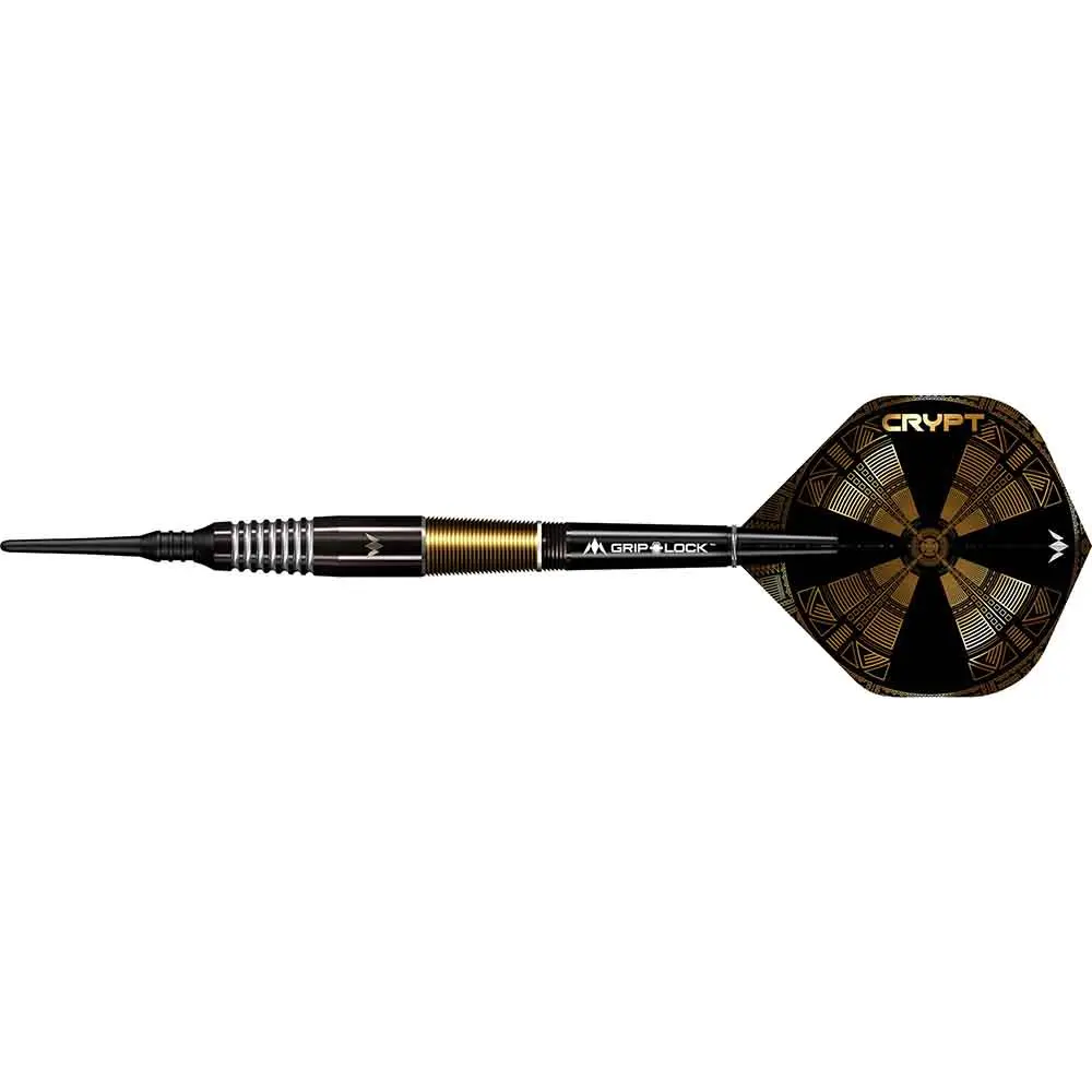 Dardos Mission Crypt M2 Nego Dorado - 90% Tungsteno 21g Profesionales vista 2