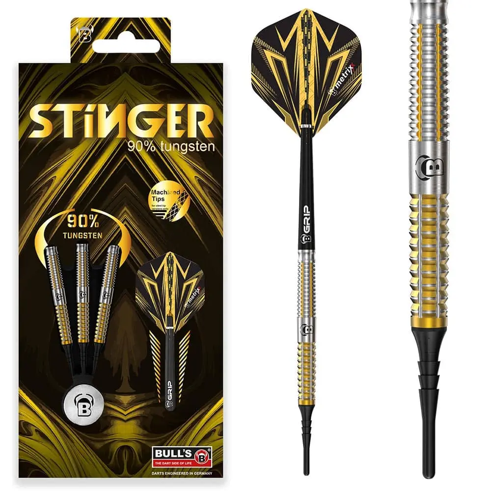 Dardos Bulls DE Stinger 90% Tungsteno 20g Profesionales vista 5