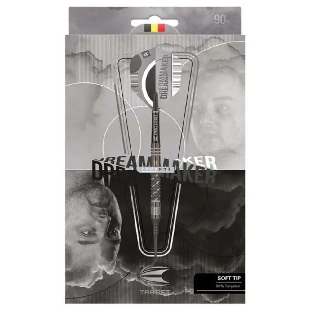 Dardos Target Dimitri Van Den Bergh X Echo 90% Tungsteno 20g Profesionales vista 3