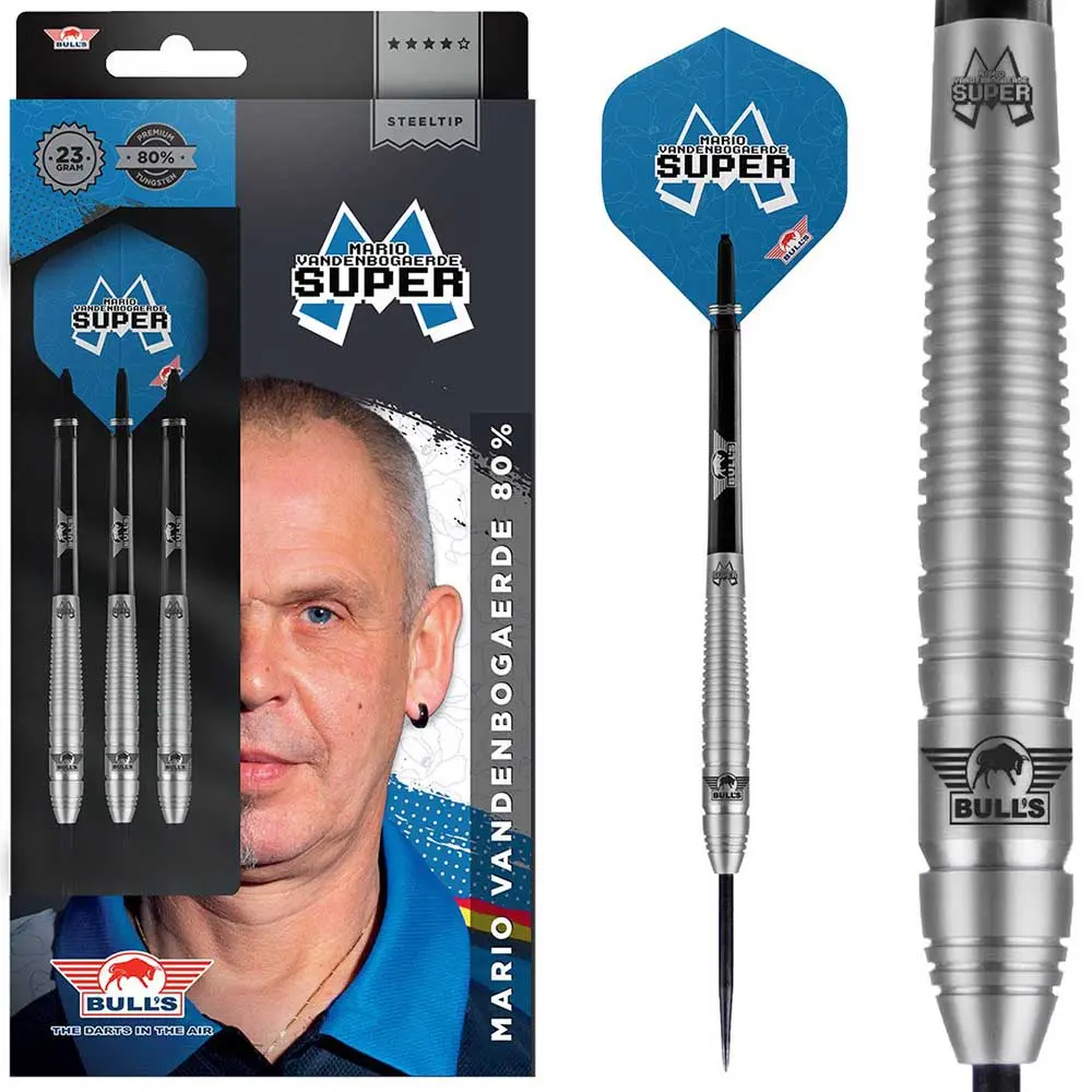 Dardos Bulls Darts Mario Vanderbogaerde SUPER 80% 23gr27823 vista 4