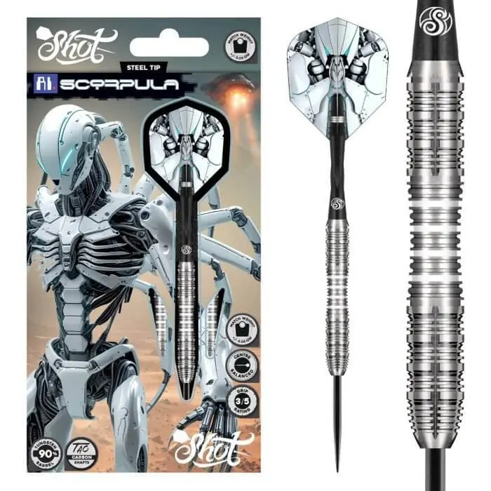 Dardos Shot AI Scorpula 90% 23g SteeltipSH-SCST-23 vista 6