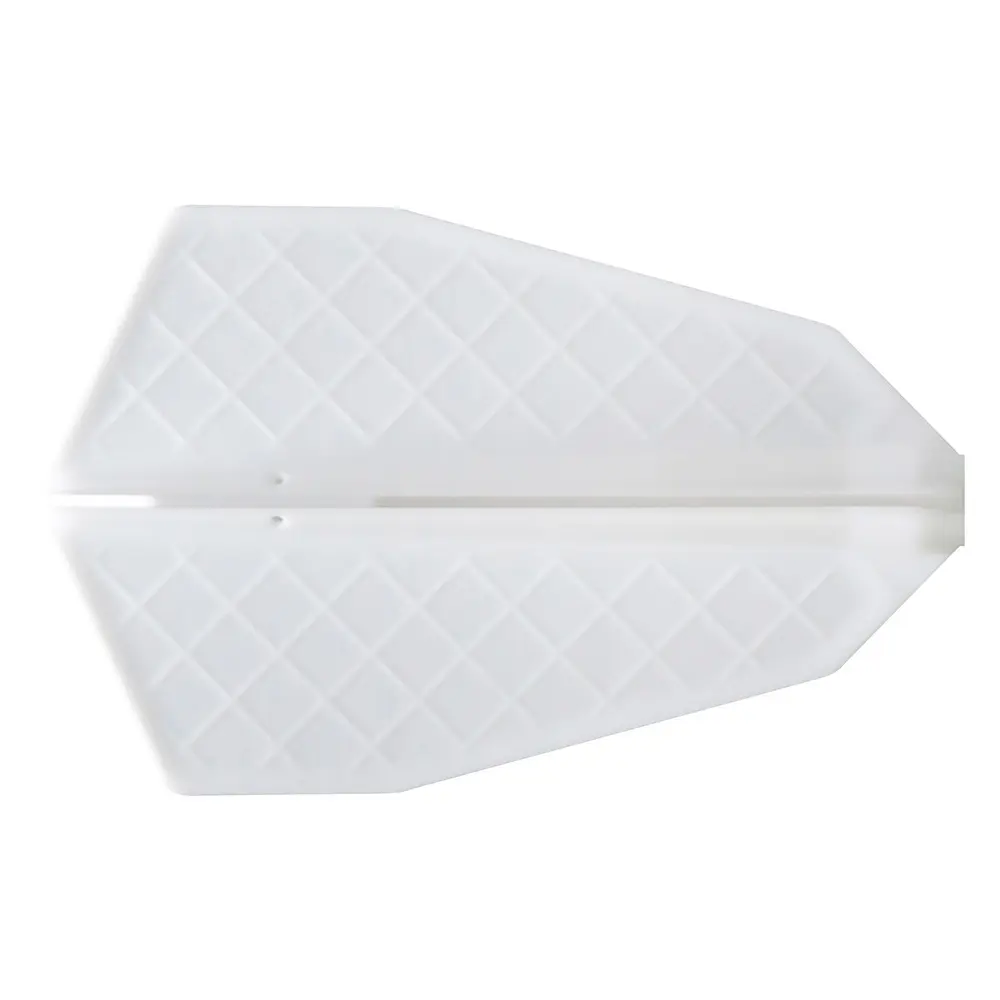 Plumas Cosmo Darts Flights Flight Pro S-2 White vista 2