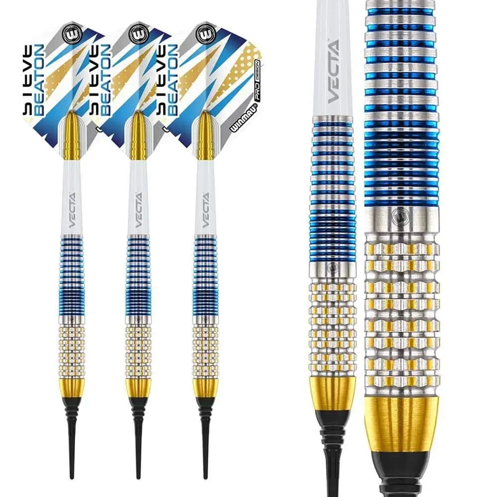 Dardos Winmau Steve Beaton Legacy Edition .20 90% Tungsteno 20g Profesionales vista 6