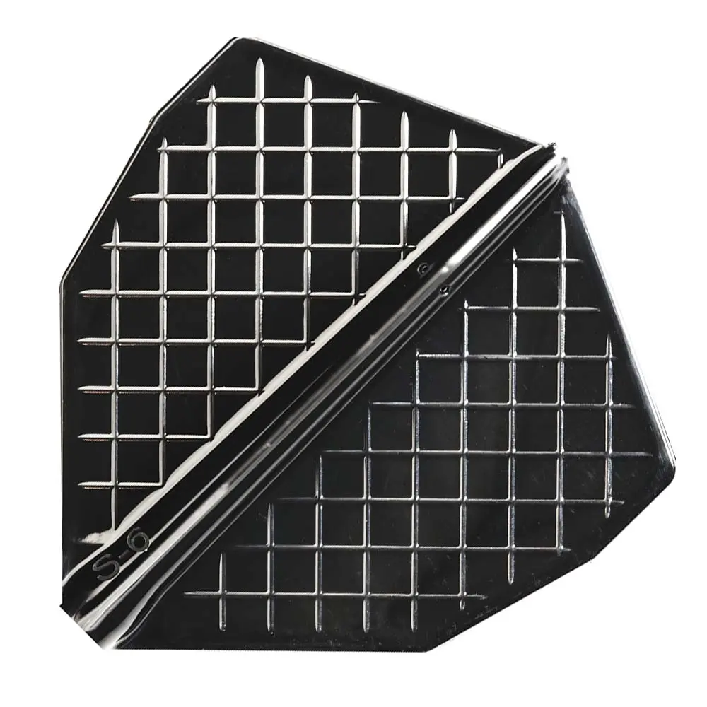 Plumas Cosmo Darts Flights Flight Pro S-6 Black vista 2
