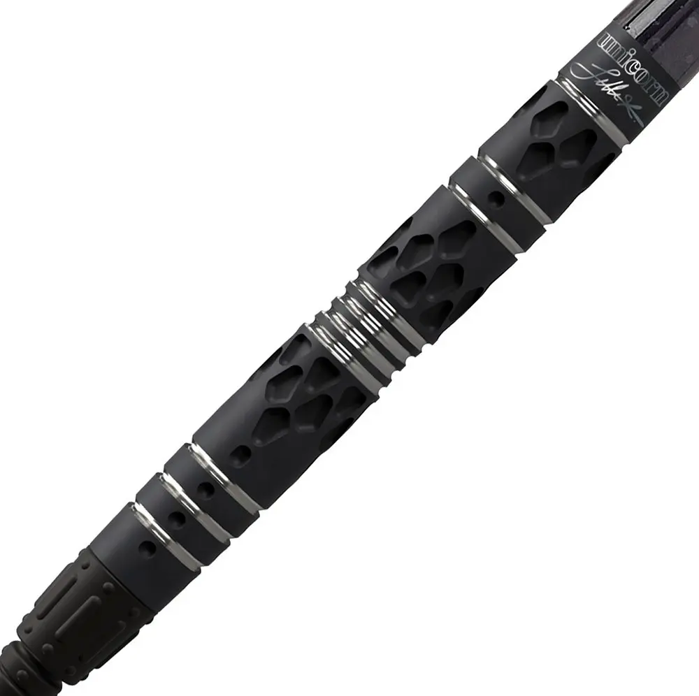 Dardos Unicorn Jelle Klaasen Phase 2 Noir 90% Tungsteno 20g Profesionales vista 2
