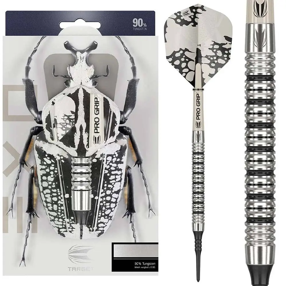 Dardos Target Darts EXO 11 90% Tungsteno 20g Profesionales vista 2