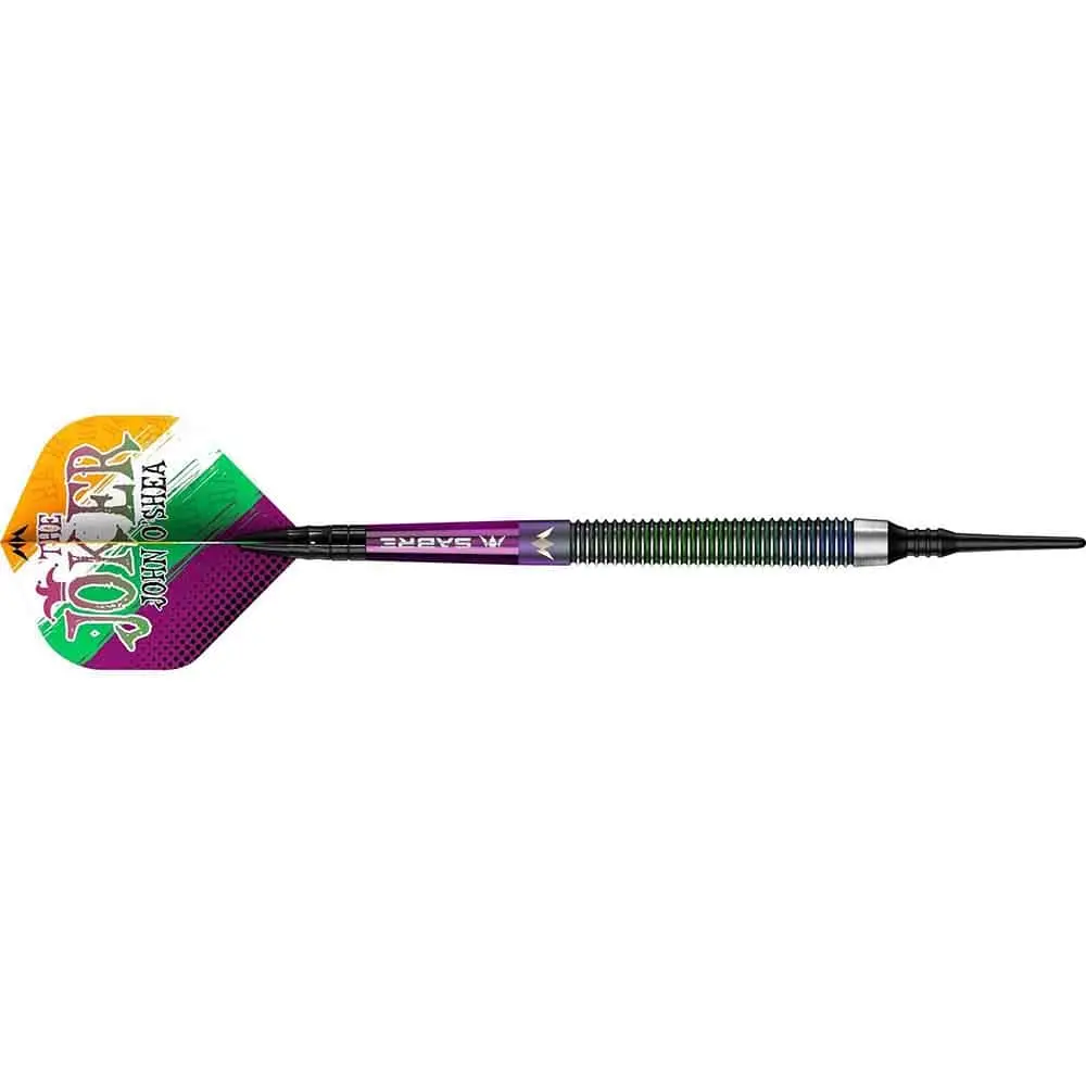 Dardos Mission John O Shea Darts The Joker Coral 95% Tungsteno 20g Profesionales