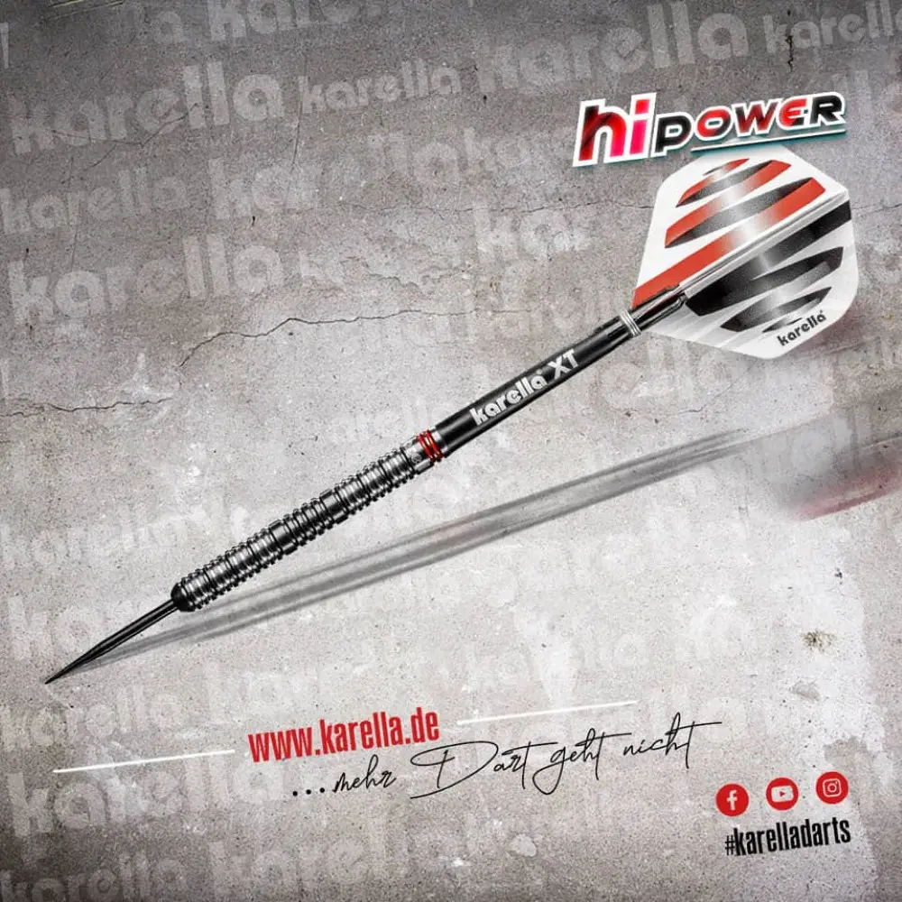 Dardos Karella Hipower Black 90% 24g.02 vista 3