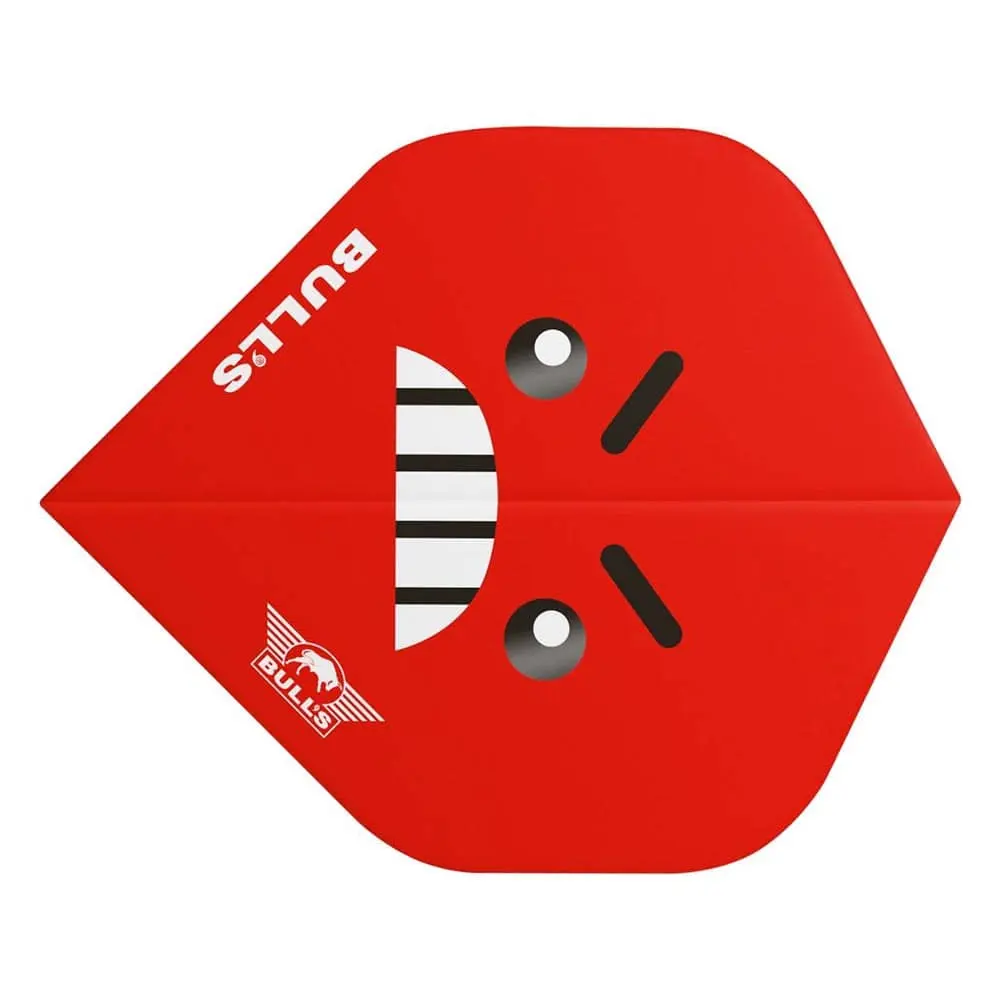 Plumas Bulls Darts Smiley 100 Angry Standard50891 vista 2