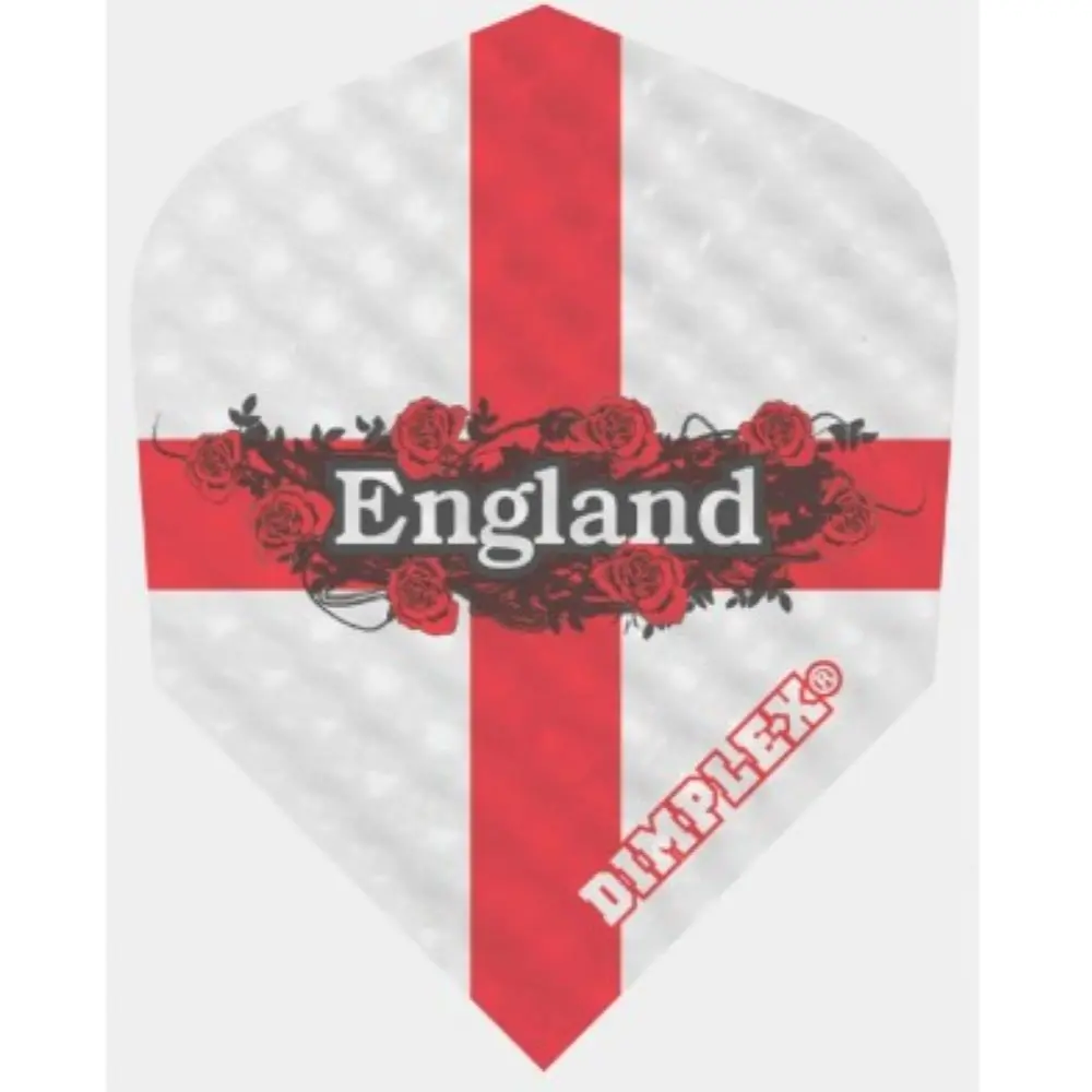 Plumas Dimplex Harrows Darts Standard ENGLAND ROSES4028