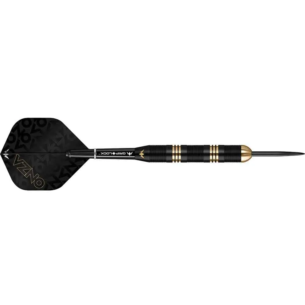 Dardos Onza M1 Mission Laton Dorado Negro 24g Punta AceroD1575