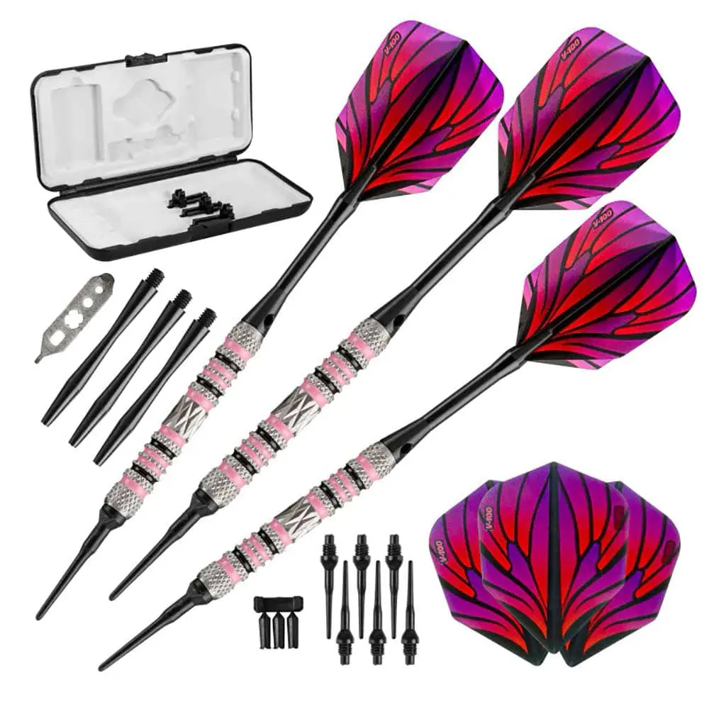 Dardos Viper The Wings Darts 21--16 80% Tungsteno 18g Alto Rendimiento