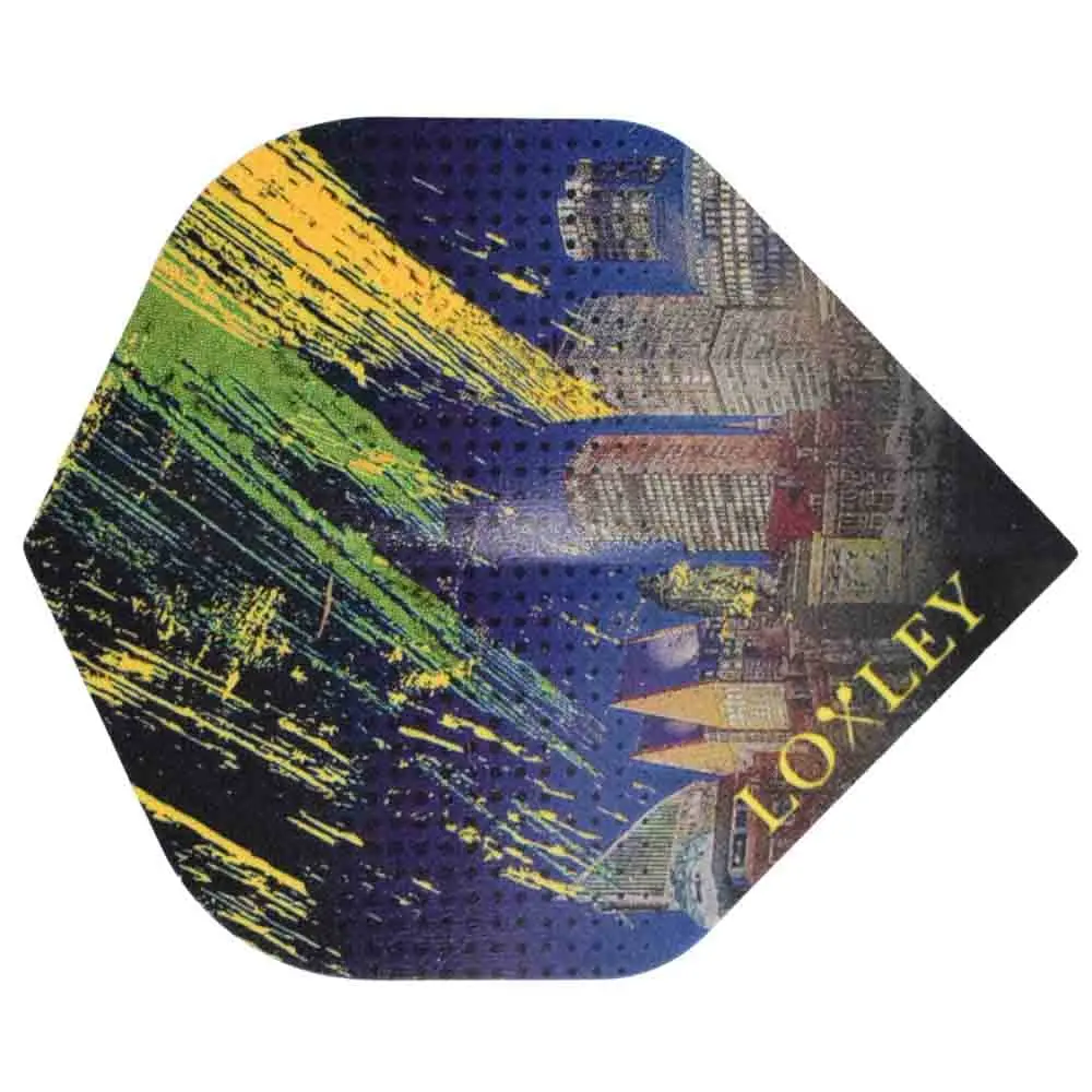 Plumas Loxley Darts City Skyline Estandar no2 vista 2