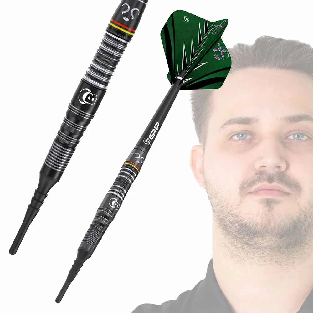 Dardos Bulls DE Brian Raman 90% Tungsteno 18g Profesionales vista 3