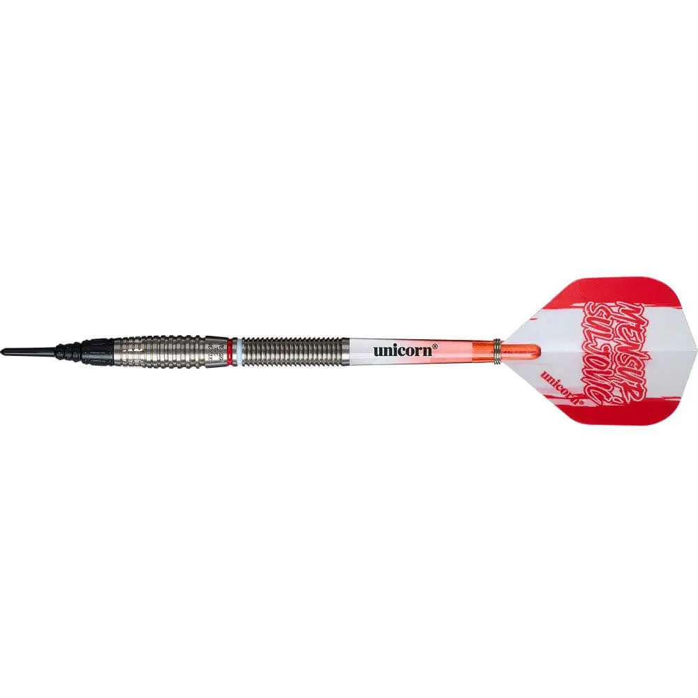 Dardos Unicorn Darts Mensur Suljovic P.Plastico 95% Tungsteno 20g Profesionales