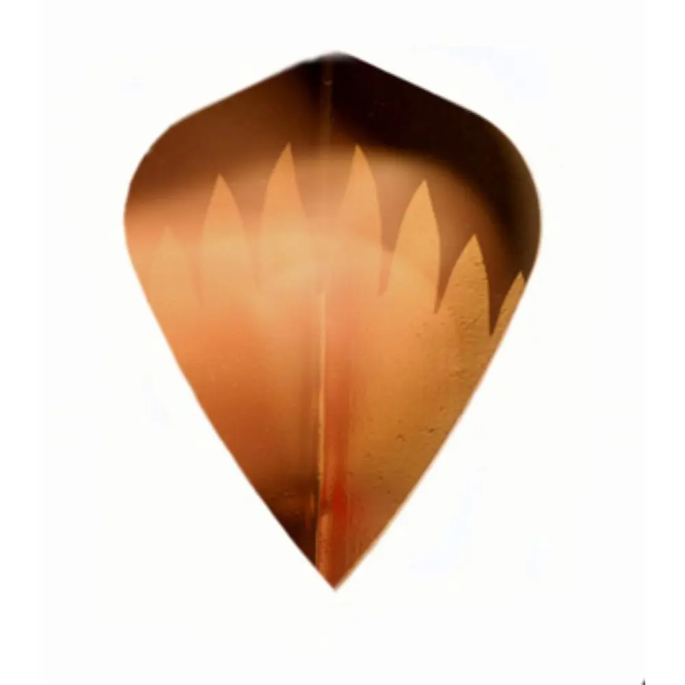 Plumas Metalica Kite DoradaK301