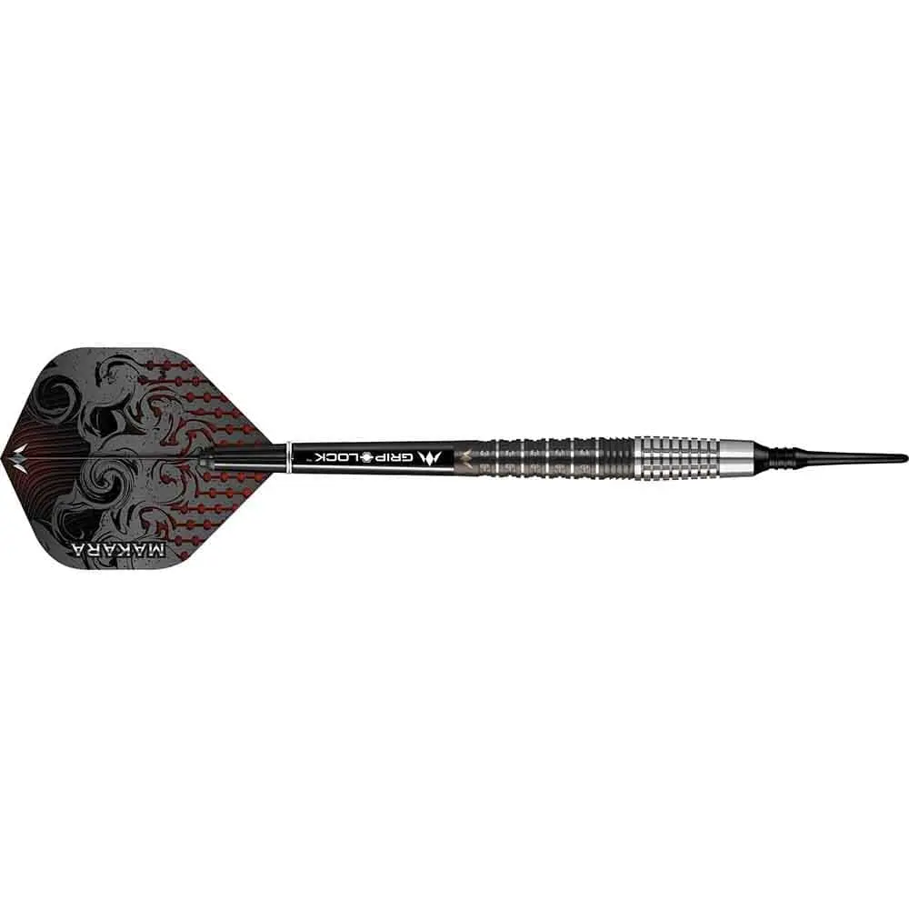 Dardos Mission Makara Mraphite PVD Nego -M 90% Tungsteno 18g Profesionales