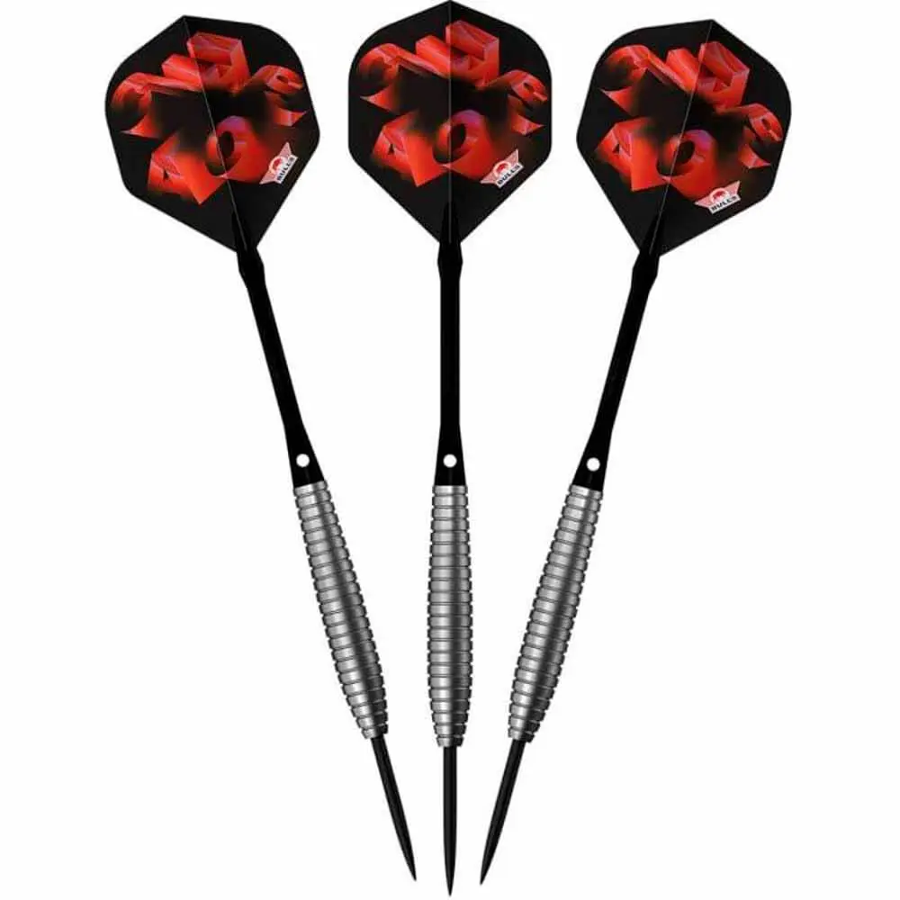 Dardos Bulls Darts Bulls Chaos Red P.Metal 90% 22g vista 2