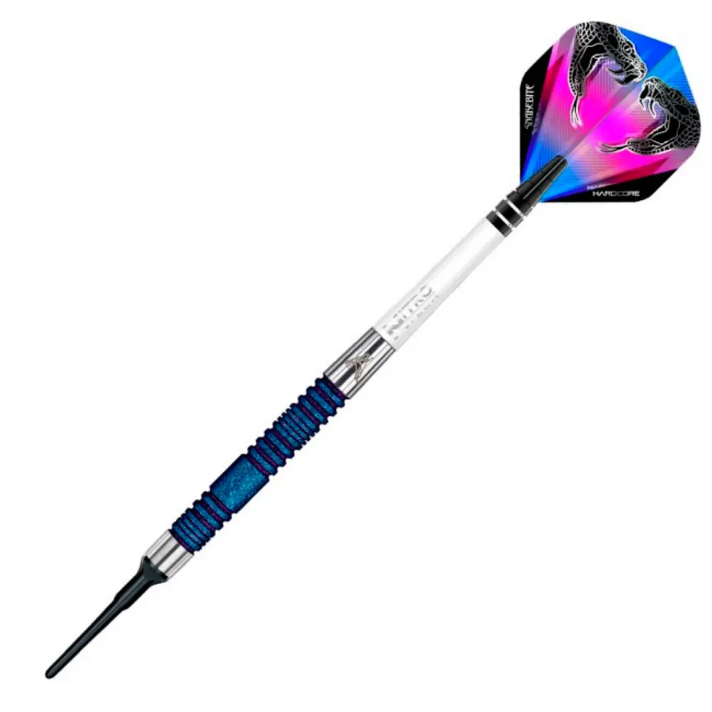 Dardos Red Dragon Peter Wright Snakebite Blue Element 90% Tungsteno 20g Profesionales