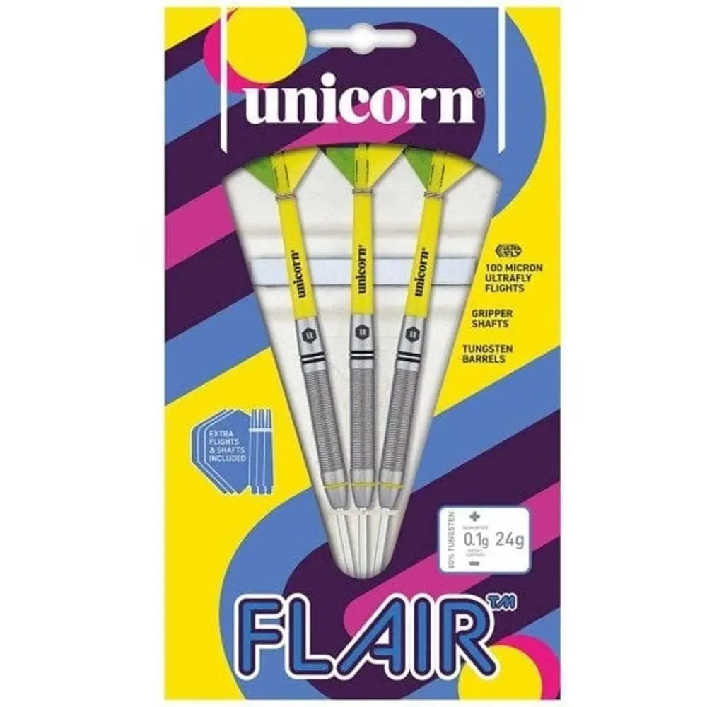 Dardos Unicorn Darts Flair 5 80% 24g vista 4