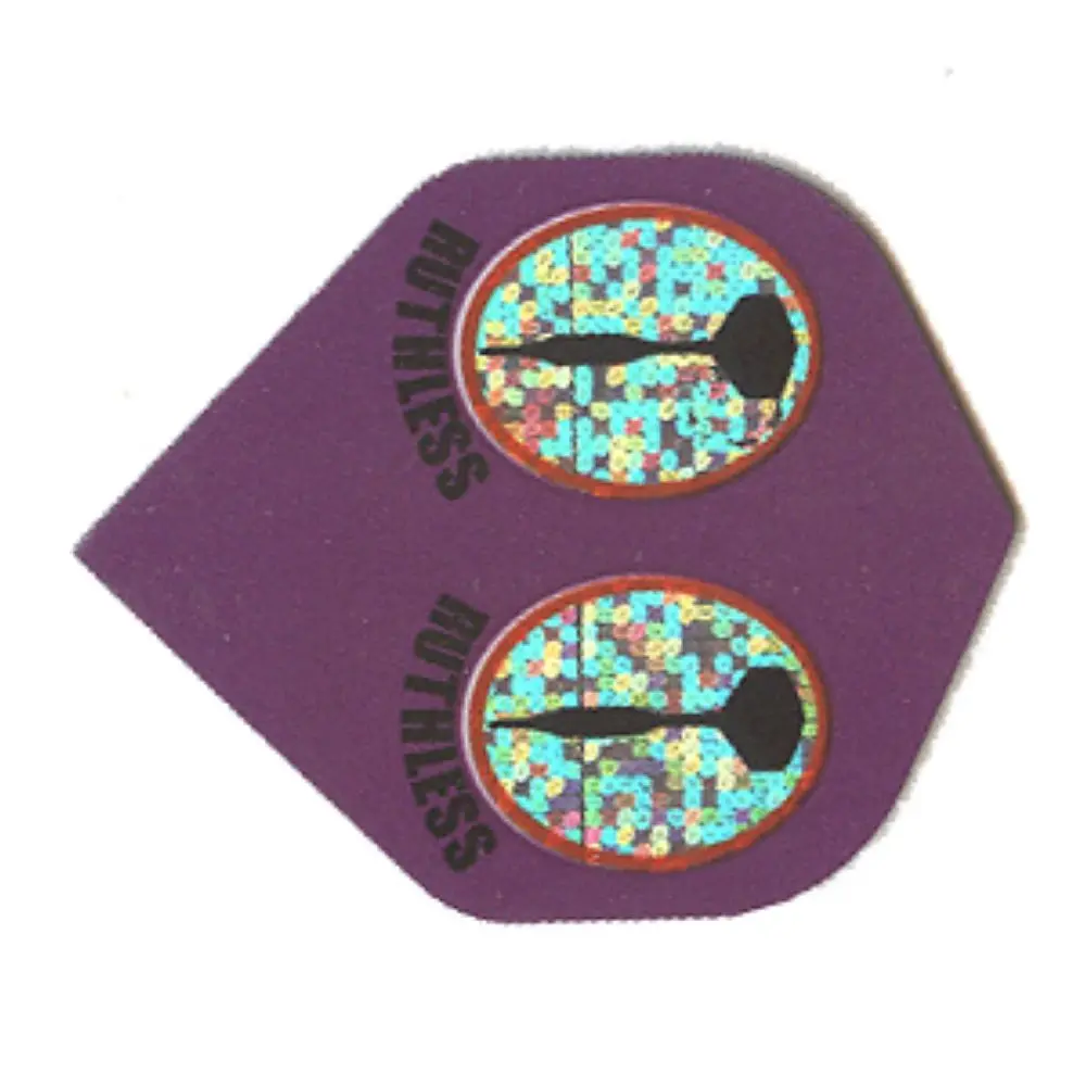 Plumas Ruthless 3D Standard Morada vista 2