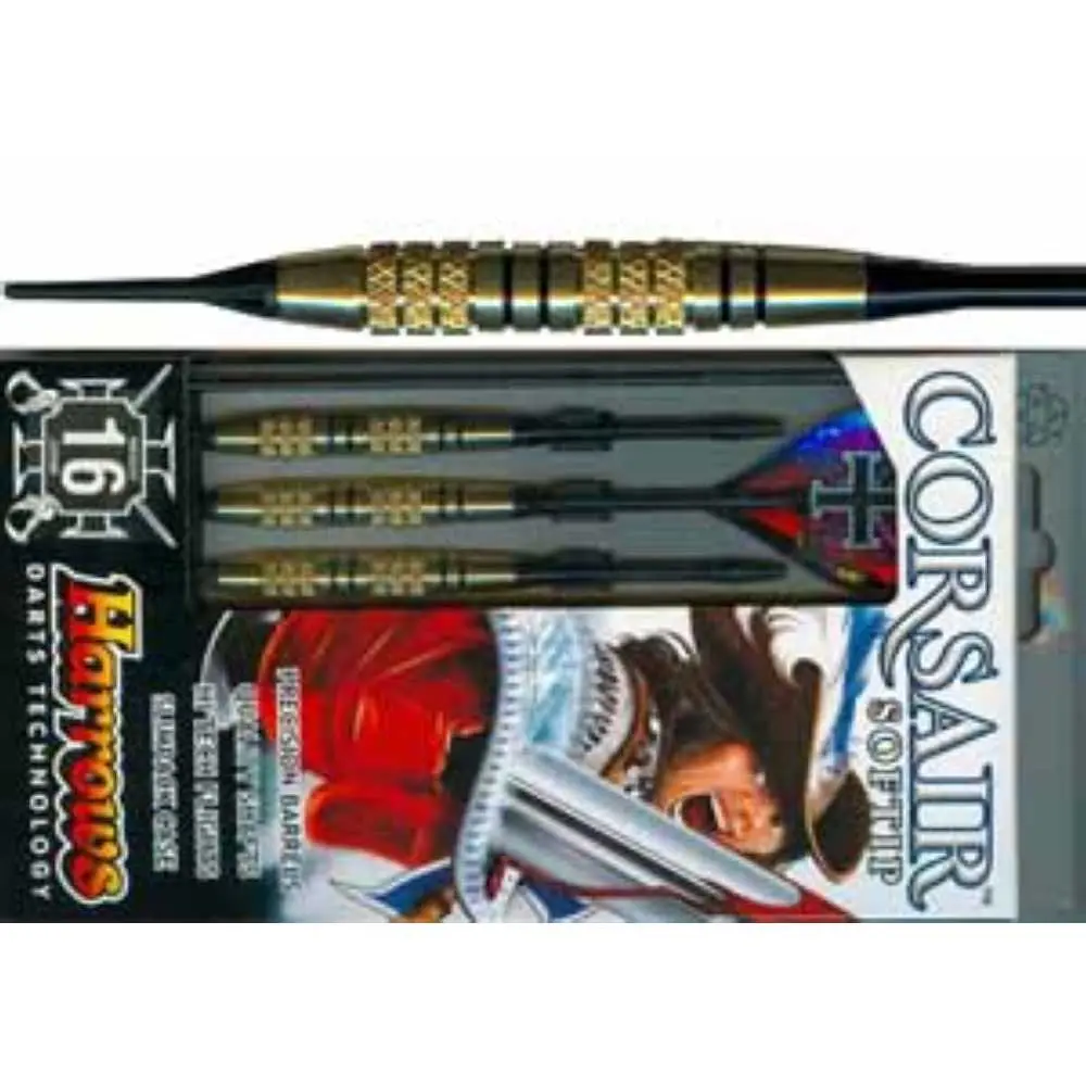 Dardos Harrows Corsair Black 16g vista 3