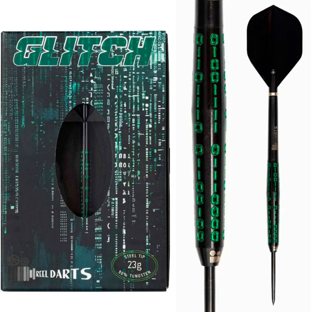 Dardos Reel Darts Glitch 90% 23g Punta Acero