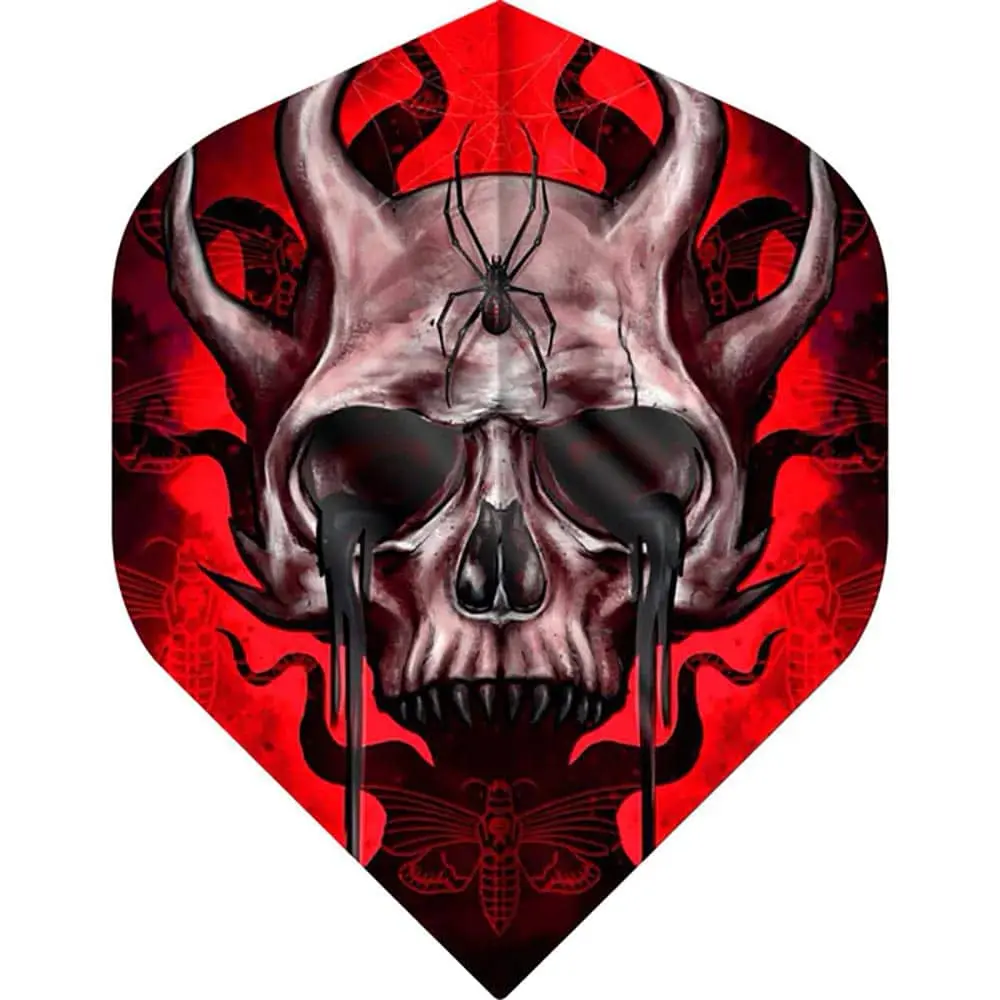 Plumas Designa Horror Show No2 Std Horned SkullF3409