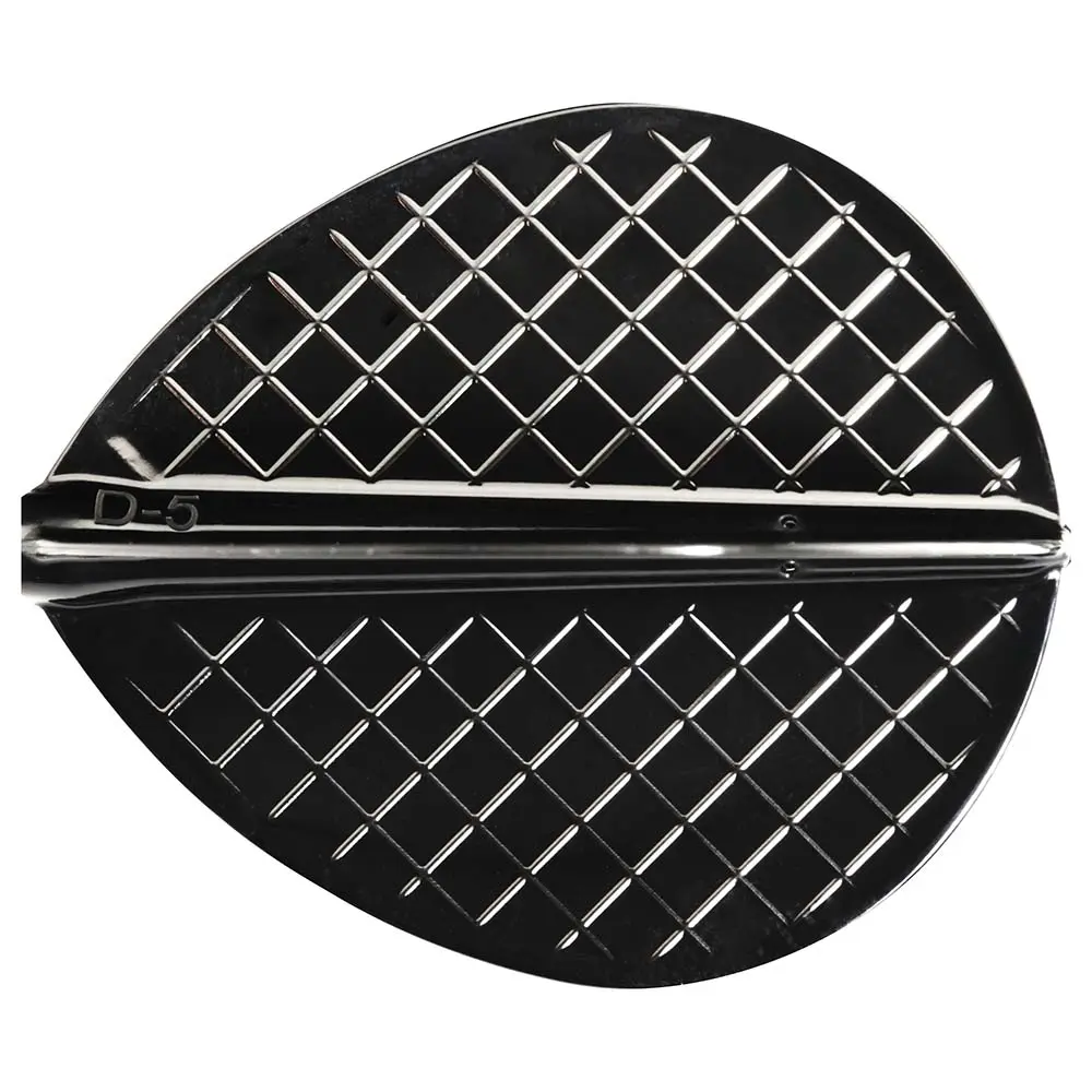 Plumas Cosmo Darts Flights Flight Pro D-5 Black vista 2