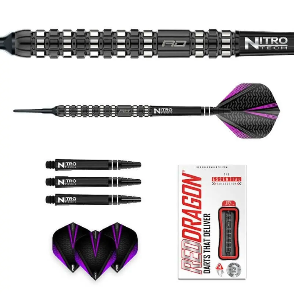 Dardos Red Dragon Rogue 90% Tungsteno 20g Profesionales vista 5