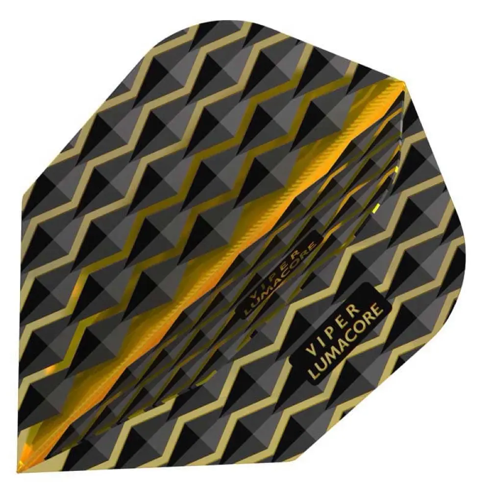 Pluma Dardos Viper Flights Lumacore  Standard Yellow Black30-6200