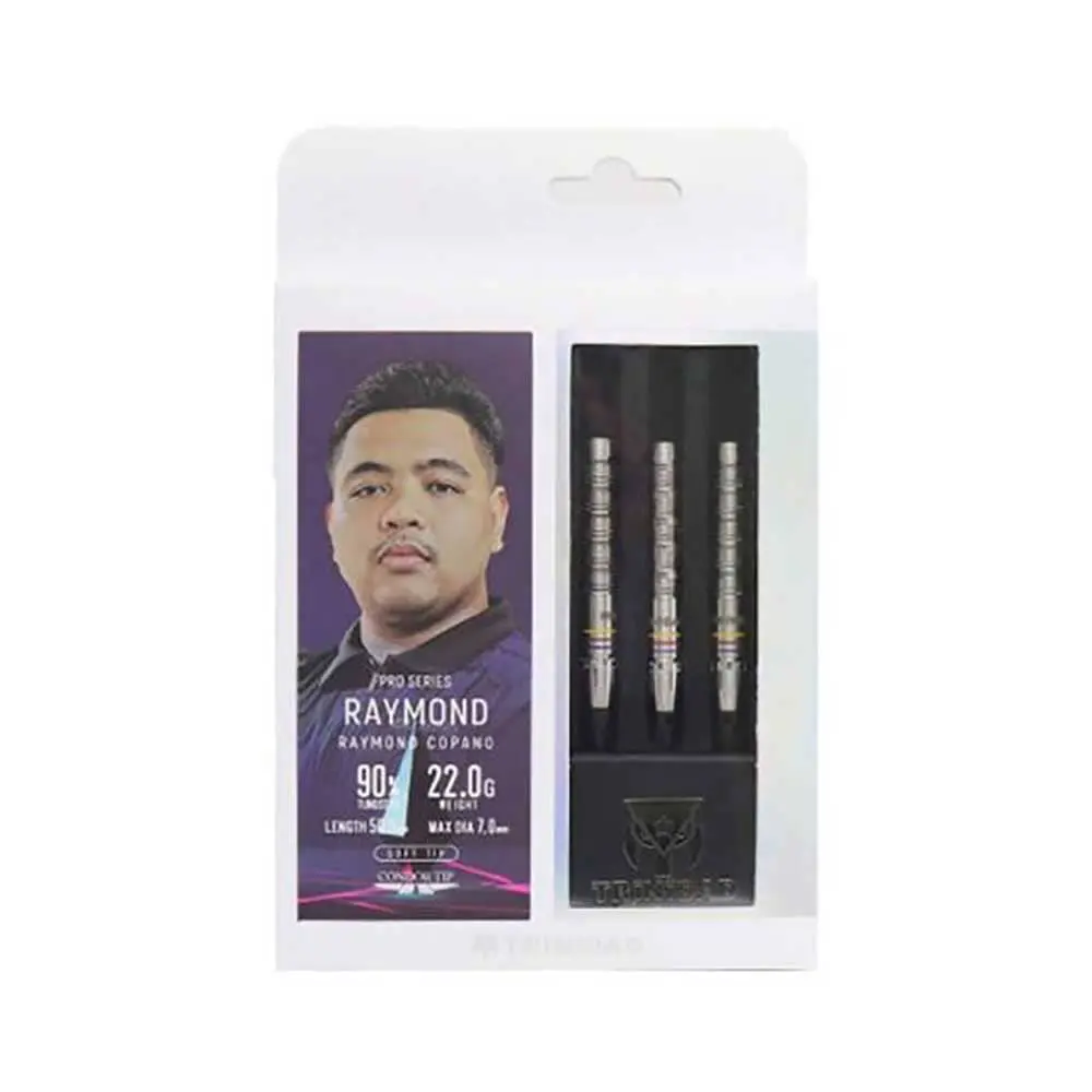 Dardos Trinidad Darts Raymond Copano Soft 90% Tungsteno 22.0g Profesionales vista 4
