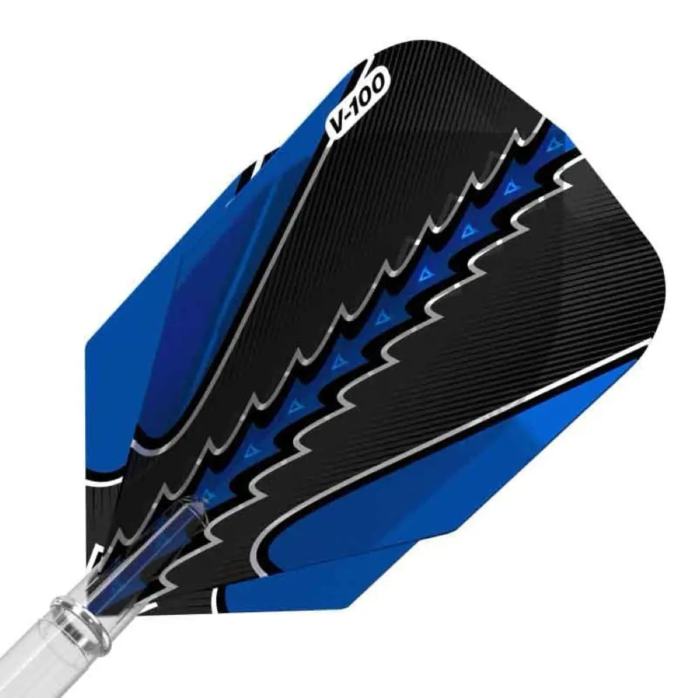Pluma Dardos Viper Flights Black Flux Standard Blue30-1821 vista 2