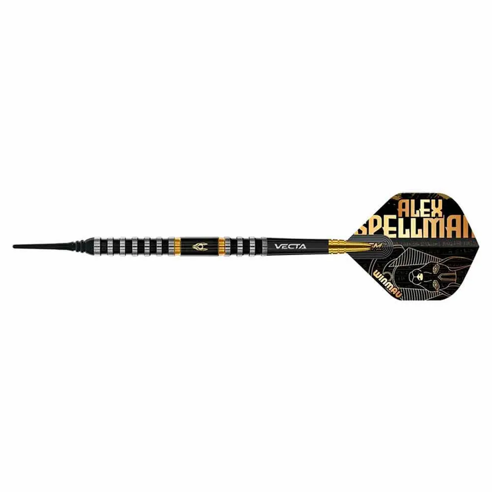 Dardos Winmau Alex Spellman P.Plastico 20 90% Tungsteno 18g Profesionales