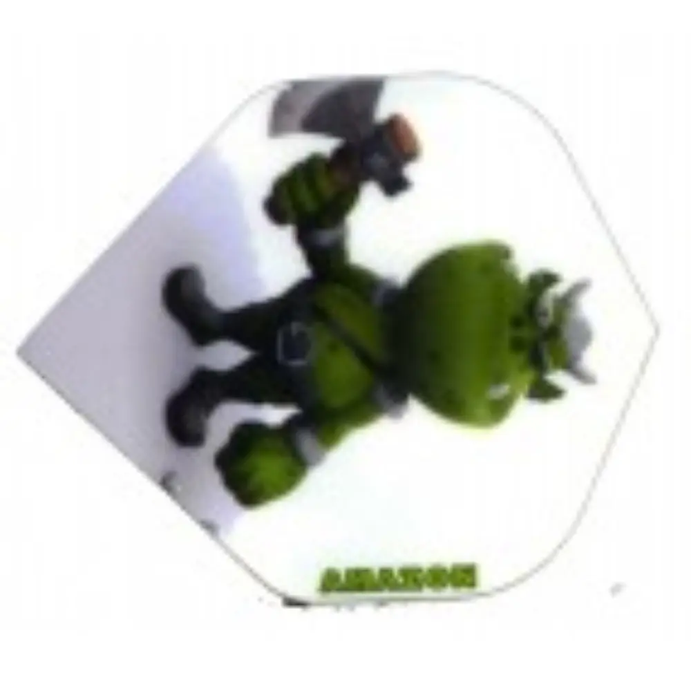 Plumas Ruthless Cartoon Standard MostruoAZC-9 vista 2