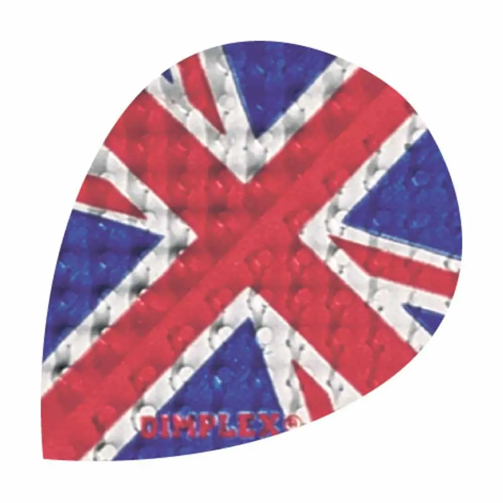 Plumas Harrows Dimplex Oval Union Jack Pear404P vista 3