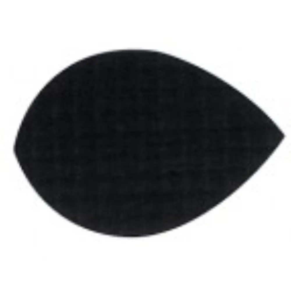 Plumas Tela Oval NegraF0591 vista 3